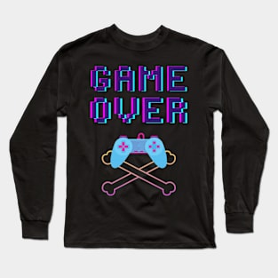 Game Over Gamer Apparel Long Sleeve T-Shirt